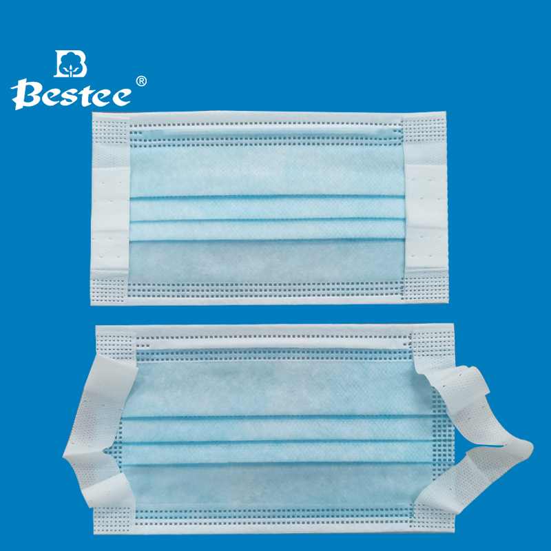 Disposable Medical Mask with Soft Earloop